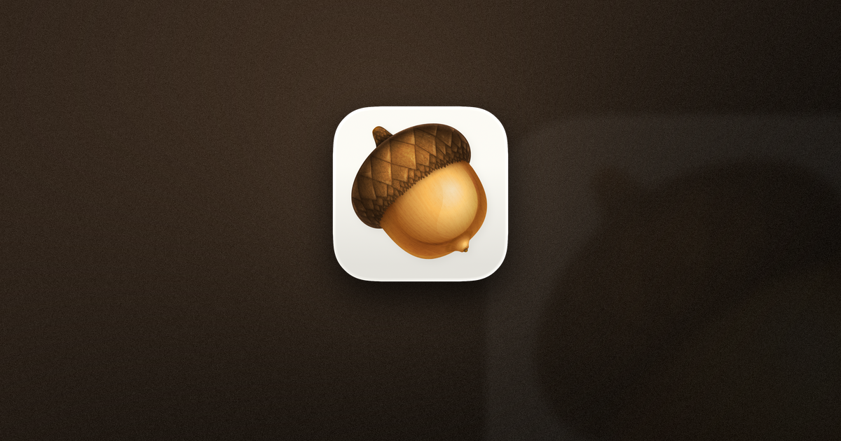 Acorn preview