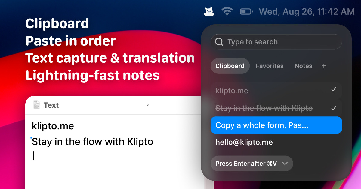 Klipto marketing image